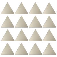 Adorno de parede com 16 confetti triangles