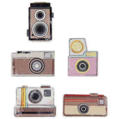 ÍMÃS COM 5 INSTANTANEOUS CAMERA