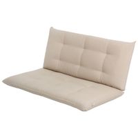 Almofada para assento/encosto de sofá 2 lugares reclinável caraíva