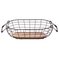 Cesto para pão 23 cm x 27 cm barn serenity