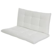 Almofada para assento/encosto de sofá 2 lugares reclinável caraíva