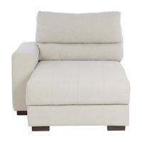 Larson módulo chaise longue direito com baú