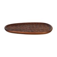 Travessa 25 cm x 16 cm acácia form
