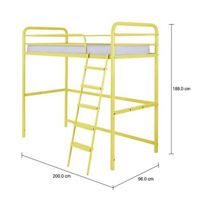 CAMA SISTEMA DE QUARTO INTEGRADO 88 CM COM ESTRUTURA PARA ESCRIVANINHA NEW LINK