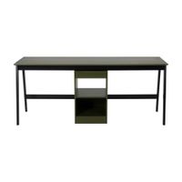 Estação de trabalho dupla 1 gaveta 1,80 m x 60 cm hanna