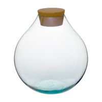 Vaso garrafa 28 cm revivo cork
