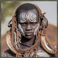 Quadro retrato i 1,20 m x 1,20 m