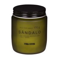 Vela perfumada pote sândalo essencials