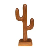 Adorno cactus 23 cm é de minas