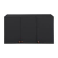 Armário de cozinha superior 1,20 m 3 portas lin