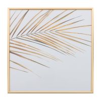 Quadro 60 cm x 60 cm golden leaves