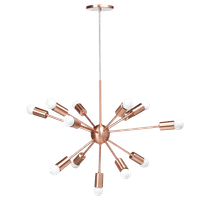 Luminária de teto átomo