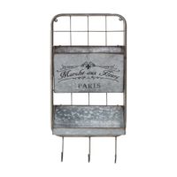 Prateleira com gancho 61 cm x 30 cm x 16 cm postal