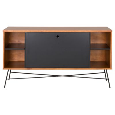 MID CENTURY BUFFET 1 PORTA BASCULANTE 1,35 M X 40 CM