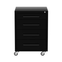 Gaveteiro para escritório 4 gavetas rollings