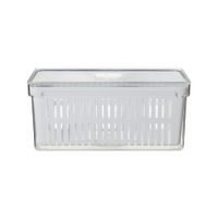 Cesto organizador com tampa practical fridge