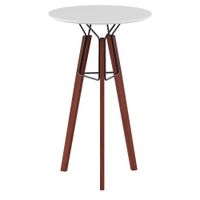 Mesa alta redonda 60 cm ovni