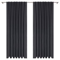 Cortina blackout 60% 2 peças 1,40 m x 2,40 m oclude