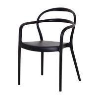 Cadeira empilhável com braços thonix rec