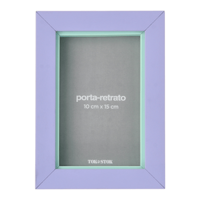 PORTA-RETRATO 10 CM X 15 CM COLOR MATCH