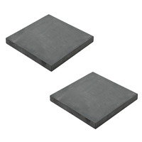 Conjunto com 2 lajotas para base de ombrelone 42,5kg ardósia