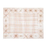 Lugar americano 46 cm x36 cm bordado filé