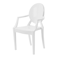 Cadeira com braços empilhável carlota