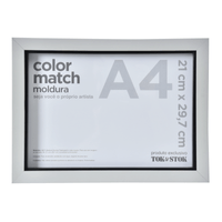 Moldura a4 21 cm x 29 cm color match