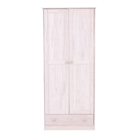 Guarda-roupa 2 portas/1 gaveta timber