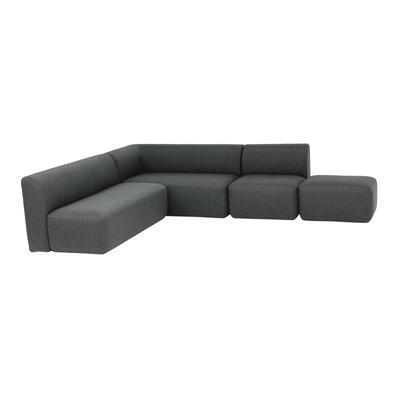 SOFÁ 5 LUGARES COM PUFF UNITS