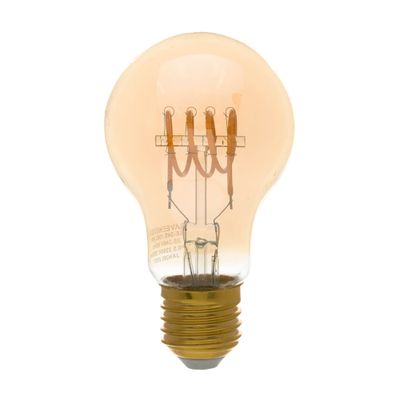 LÂMPADA DE FILAMENTO LOOP 4W A60 E27 127/220V LUZ AMARELA SAVE ENERGY