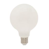 Lâmpada de filamento milky 5w g80 e27 127 220v luz amarela save energy