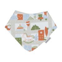 Kit babador 37 cm x 20 cm com 2 criamundos