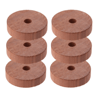 Anéis antimofo para cabides conjunto com 6 peças lar cedrus