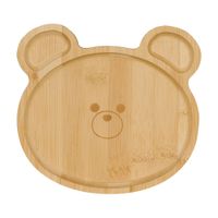 Prato infantil bamboo bear
