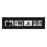 Porta-retrato múltiplo para 4 family friends