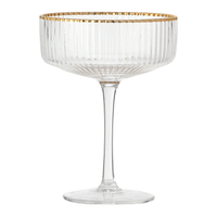 Taça coquetel 200 ml rutilo dourado