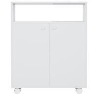 Armário para lavanderia baixo 2 portas com rodízios all week