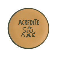 Prato sobremesa sete ervas axé