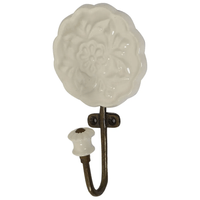 Gancho de parede florâmica