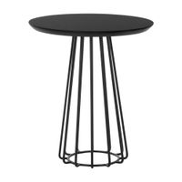 Mesa lateral baixa redonda 50 cm jays