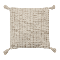 Almofada 45 cm x 45 cm tassels
