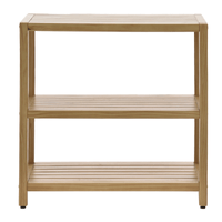 Gabinete de banheiro inferior com 3 prateleiras 80 cm x 80 cm spaz