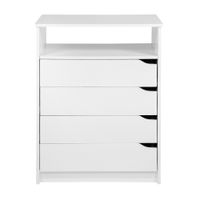 Cômoda 4 gavetas 65 cm x 39 cm wink