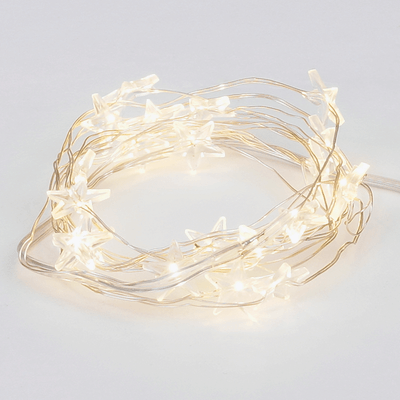 LUMINOSO ESTRELA 20 LEDS 2,20 M BORDAR, AMAR E CELEBRAR CORDÃO