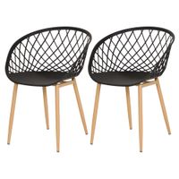 Nisten kit c/2 cadeiras c/braços