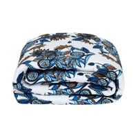 Edredom casal/queen 2,40 m x 2,50 m mar e terra