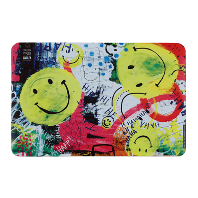 LUGAR AMERICANO 44 CM X 29 CM SMILEY ORIGINALS GRAFFITI