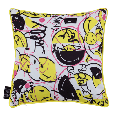 ALMOFADA 45 CM X 45 CM SMILEY ORIGINALS DOODLES