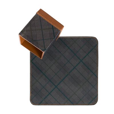 KIT PLAID PORTA-LÁPIS + MOUSE PAD